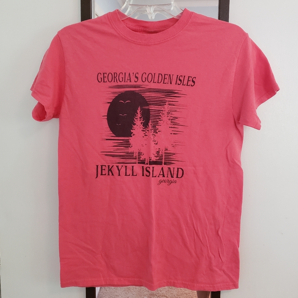 Jekyll Island Georgia Sunset Tee Shirt